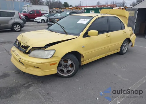 2002 Mitsubishi Lancer Oz Rally z USA, uszkodzony, nr VIN JA3AJ86E32U074185